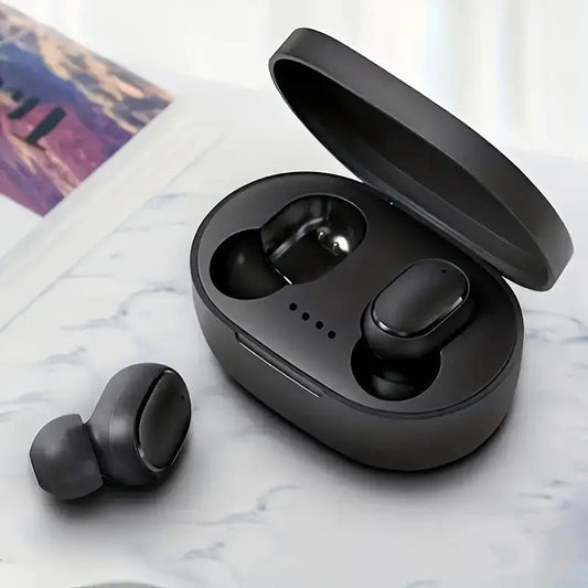 A6S Wireless Earphones Bluetooth HD Call Headphones True Stereo Sound Headset Sport Game Music in Ear Earbuds with Mic,Headset 5.3 Headsets Noise Reduction Earbuds Bass Touch Control for Phones Wireless Bluetooth Open Earbuds with Long Playtime