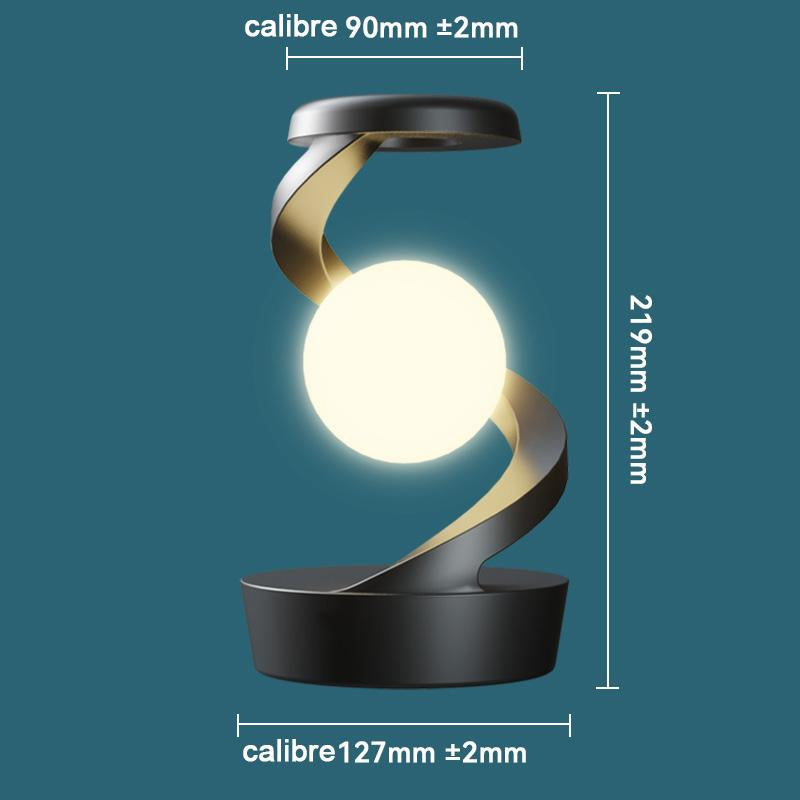 Modern Levitating Wireless Charging LED Desk Lamp - Night Light for Home, Office & Bedroom Decor, Ideal Gift