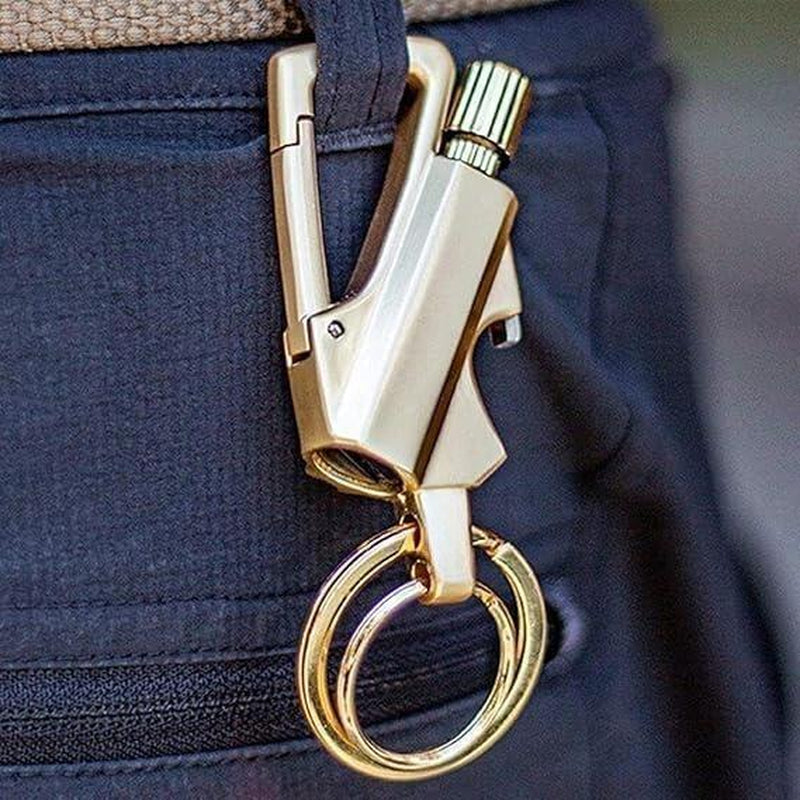 1 Pack a Stylish and Functional Keychain for Outdoor Adventures That Is Designed to Hold Multiple Keys and Serve a Variety of Purposes. Outdoor Fun Car Key Holder