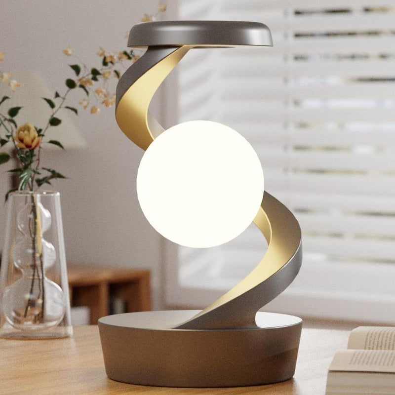 Modern Levitating Wireless Charging LED Desk Lamp - Night Light for Home, Office & Bedroom Decor, Ideal Gift