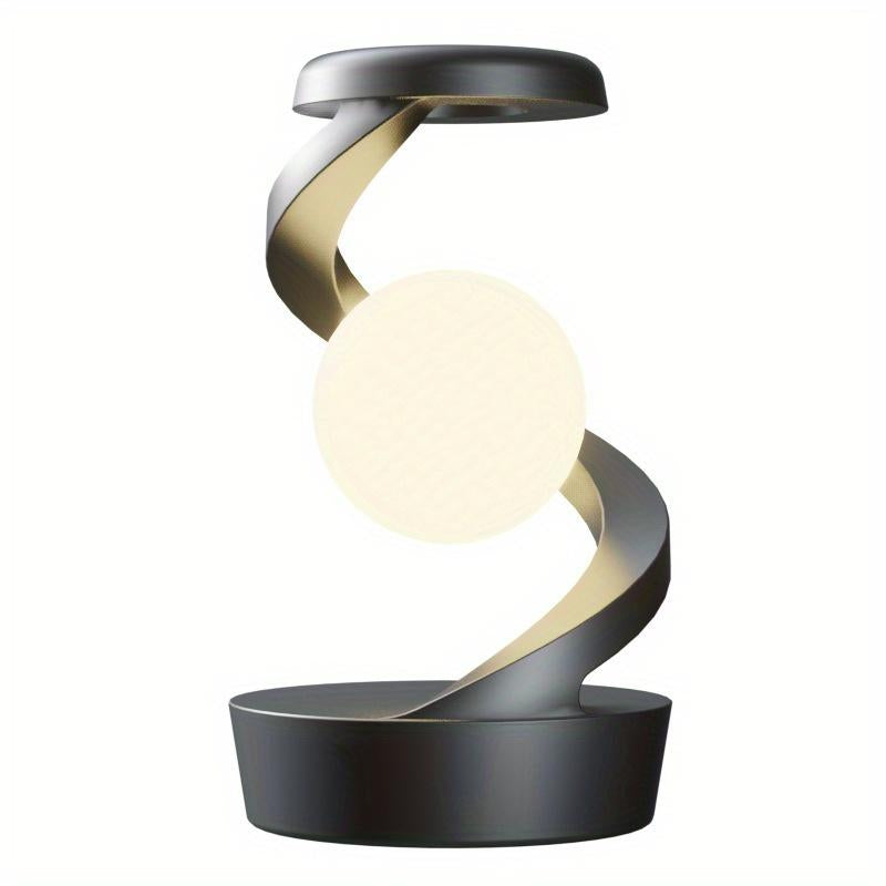 Modern Levitating Wireless Charging LED Desk Lamp - Night Light for Home, Office & Bedroom Decor, Ideal Gift